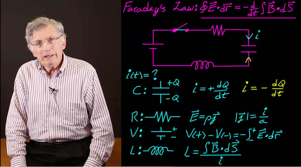 Dr.Bassichis teaching Time-Dependent Circuits